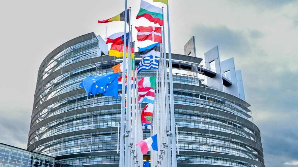 Vista exterior da sede do Parlamento Europeo en Estrasburgo (Francia). (Foto: Parlamento Europeo / Michel Christen).