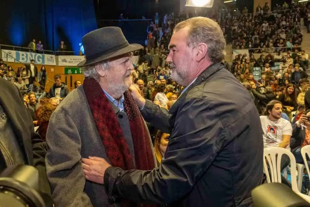 Xos&eacute; Manuel Beiras e Anxo Quintana