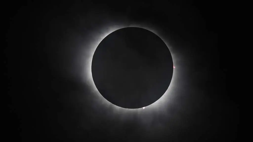 Eclipse desta segunda feira (Foto: Bob Daemmrich / ZUMA Press Wire / dp / DPA v&iacute;a Europa Press).