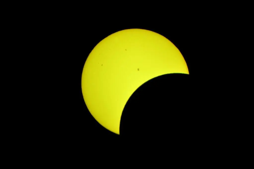 Eclipse desta segunda feira (Michael Palmer / ZUMA Press Wire / d / DPA v&iacute;a Europa Press).