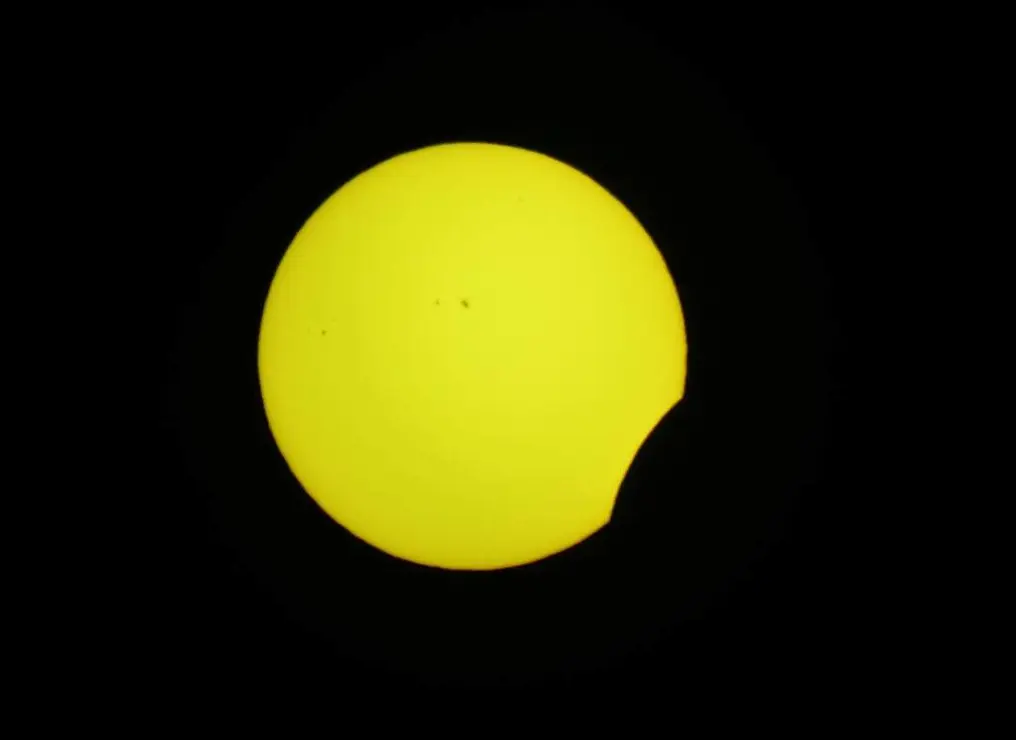 Eclipse desta segunda feira (Michael Palmer / ZUMA Press Wire / d / DPA v&iacute;a Europa Press).