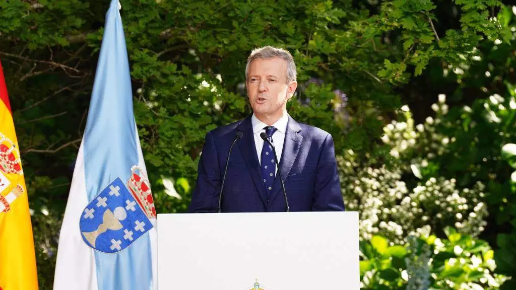 Investidura do presidente da Xunta, Alfonso Rueda. (Foto: &Aacute;lvaro Ballesteros / Europa Press)