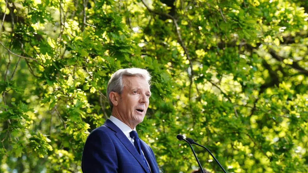 Investidura do presidente da Xunta, Alfonso Rueda. (Foto: &Aacute;lvaro Ballesteros / Europa Press)
