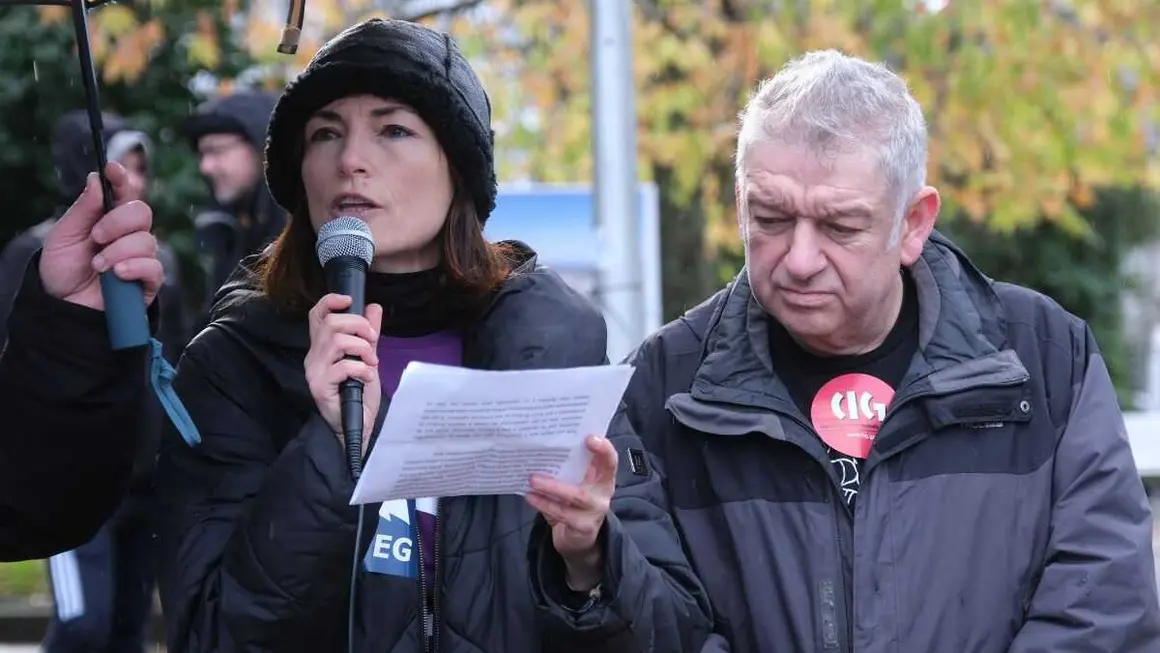 Comba Campoy e Diego Boquete, este 16 de decembro en Compostela. (Foto: Arxina)
