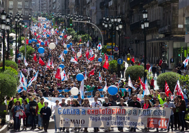 Manifestación CIG en Vigo 