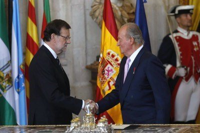 Mariano Rajoy e Juan Carlos de Borbón [Imaxe La Moncloa]