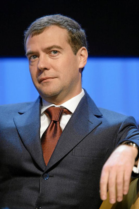 [Imaxe: Wikipedia] Medvedev
