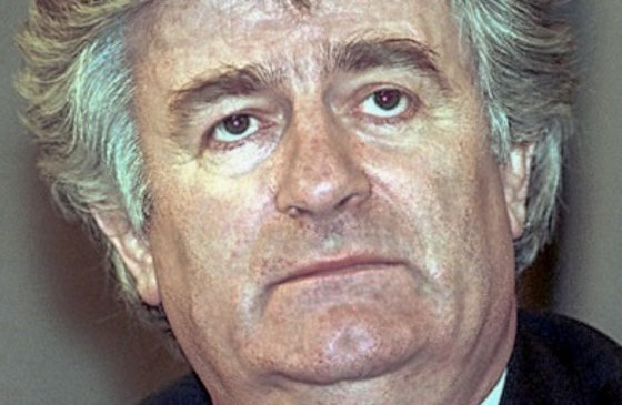 [Imaxe: Wikipedia] Karadzic, nunha imaxe de 1994