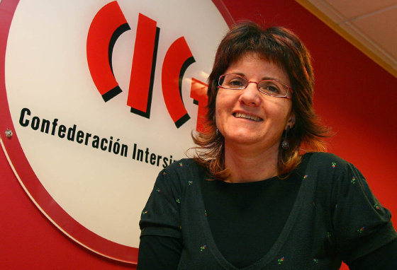 María Xosé Abuín, secretaria nacional CIG Saúde. 