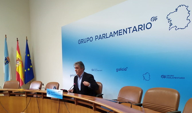 Pedro Puy, portavoz parlamentario do PP