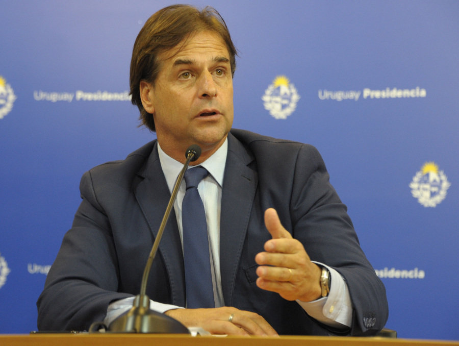 Luis Lacalle, presidente de Uruguai (Europa Press).