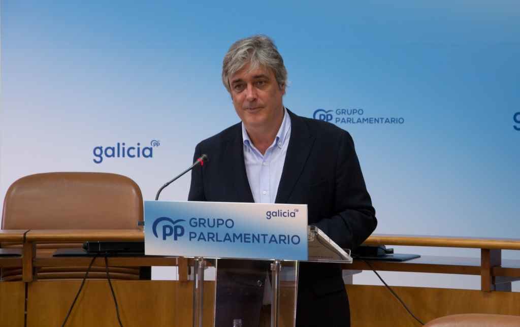 O portavoz parlamentar do PP, Pedro Puy (Imaxe Europa Press)