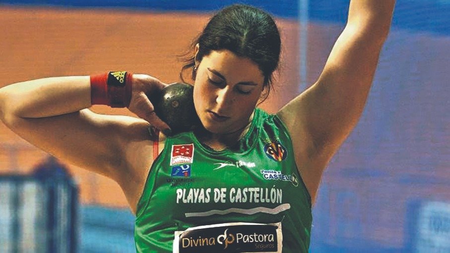 A lanzadora de peso Belén Toimil aspira á medalla de ouro (Foto: Nós Diario).
