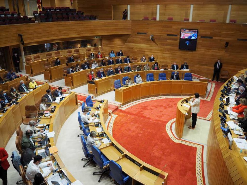 A suma de votos do BNG e PSdeG non foi suficiente para lograr a creación da comisión de investigación no Parlamento galego (Imaxe: Nós Diario)