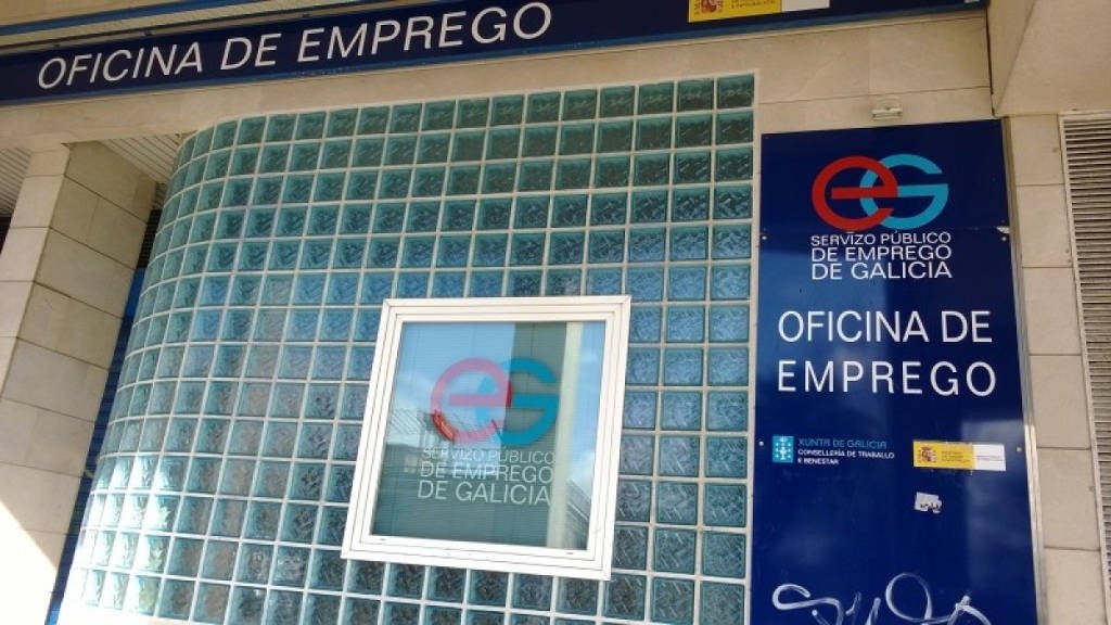 Oficina do Servizo Público de Emprego en Compostela. (Foto: Nós Diario)