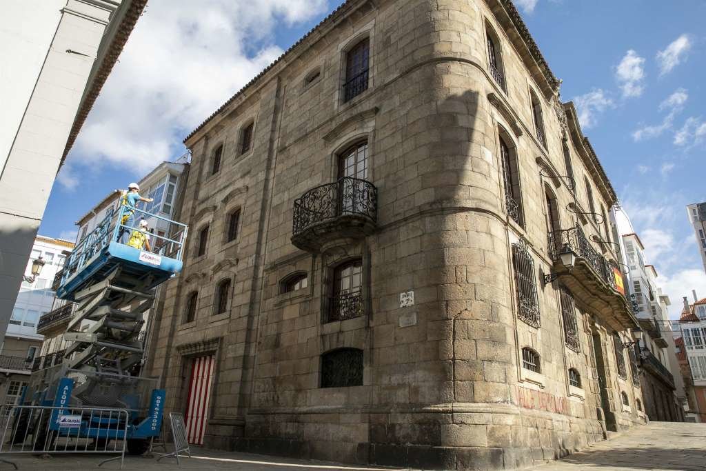 Casa Cornide. (Imaxe: Concello da Coruña)