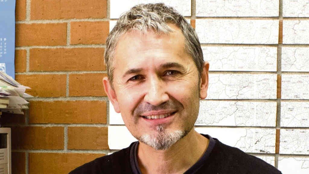 O escritor, tradutor e profesor Benigno Fernández Salgado (Bene Riobó)