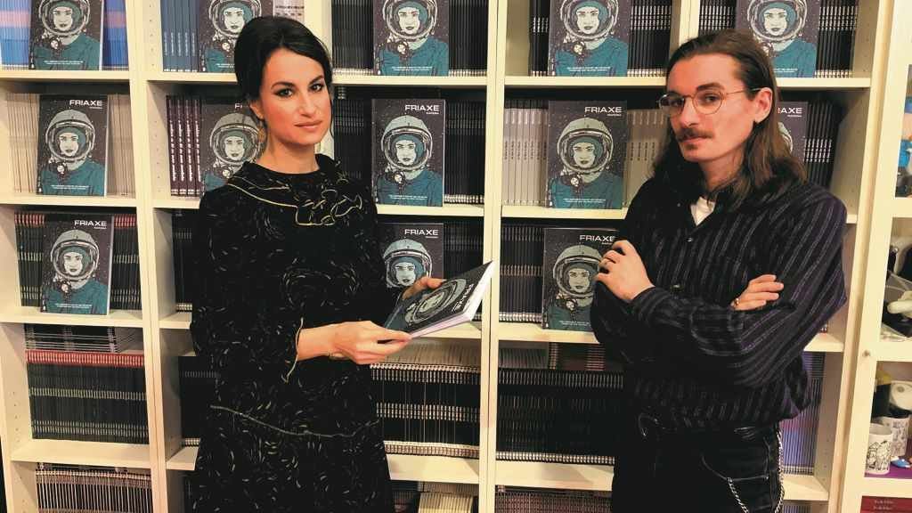A poeta Yolanda Castaño e Antonio Reboredo, que asina como 'Raposa'. (Foto: Raposa)