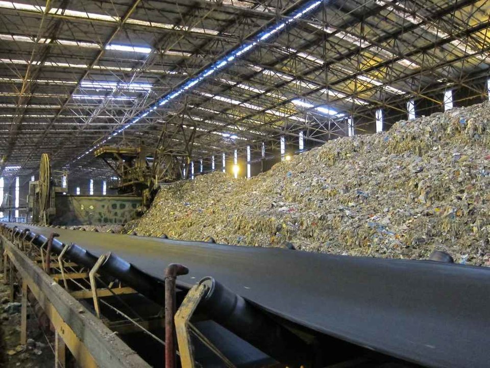 Residuos para incinerar en Sogama (Foto: Europa Press)
