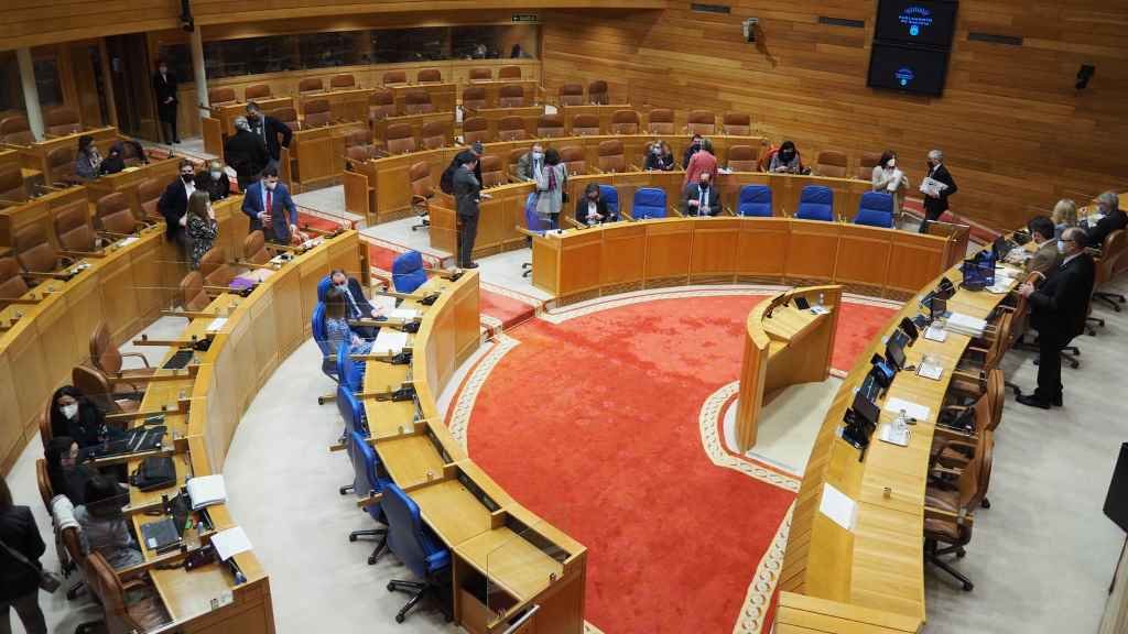 Pleno do Parlamento galego (Foto: Parlamento)