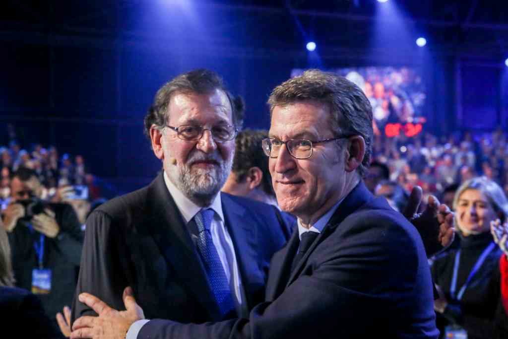 Mariano Raxoi e Alberto Núñez Feixoo, nunha imaxe de arquivo (Foto: Europa Press)