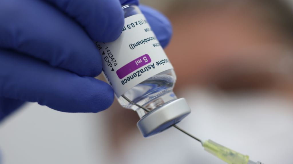 Imaxe dunha vacina de AstraZeneca. (Foto: Matthias Bein / dpa-Zentralbild / dp)