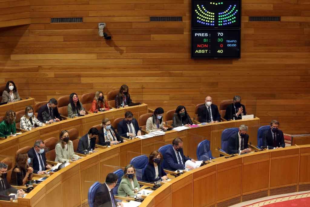 O Parlamento aproba reclamar as transferencias á Galiza en materia de tráfico, circulación e seguranza (Foto: Arxina)
