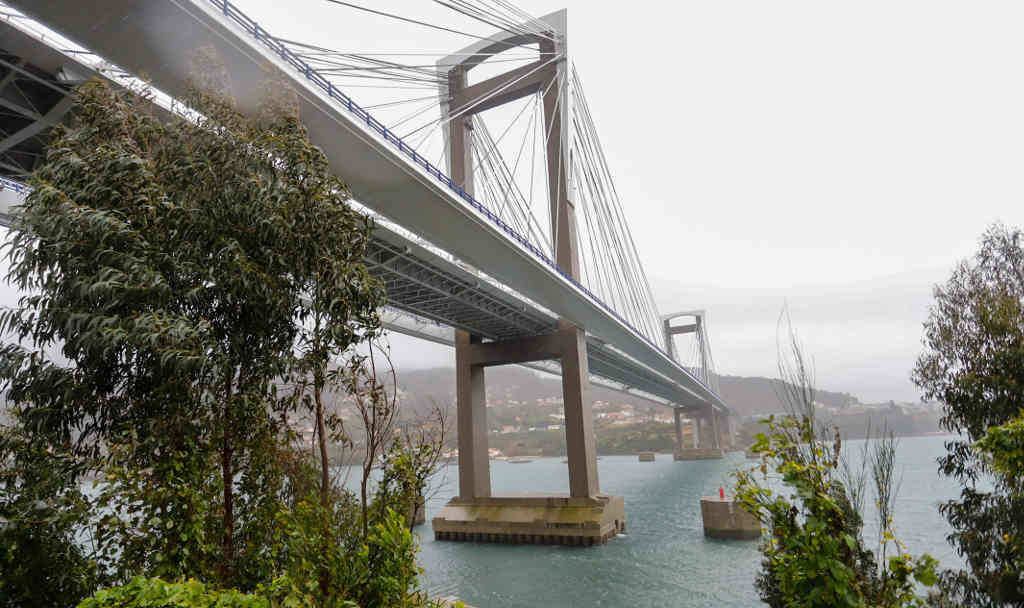A ponte de Rande, integrada na autoestrada AP-9, nunha imaxe de arquivo. (Foto: Marta Vázquez Rodríguez / Europa Press)