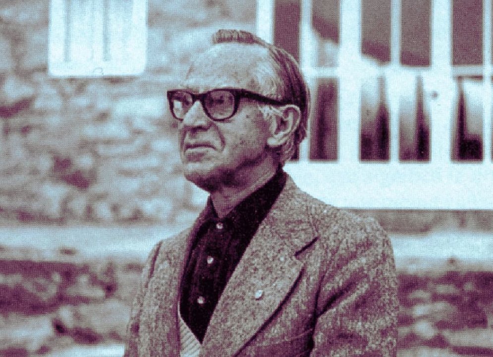O escritor Florencio Delgado Gurriarán, homenaxeado co Día das Letras Galegas 2022 (Foto: Real Academia Galega).