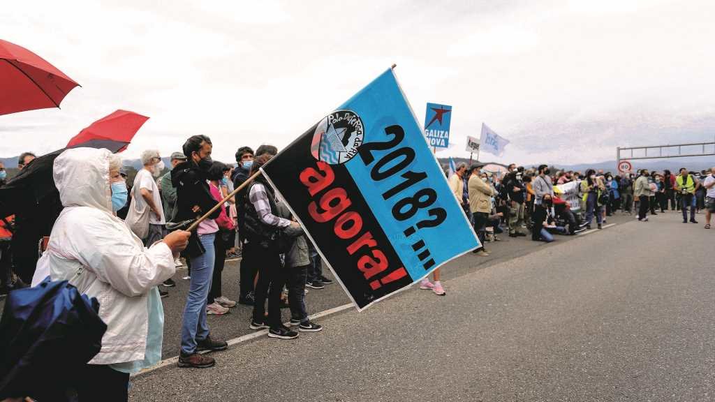 Centos de persoas participaron na manifestación convocada pola APDR o pasado 4 de xullo (Foto: Marta Vázquez Rodríguez / Europa Press).