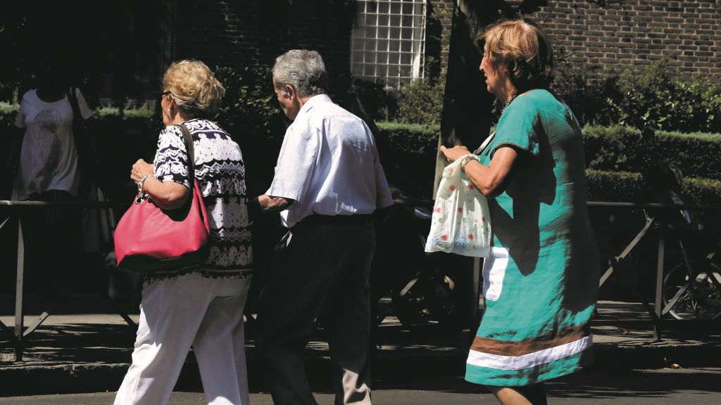 A desvalorización interna bate sobre as persoas pensionistas. (Foto: Nós Diario)