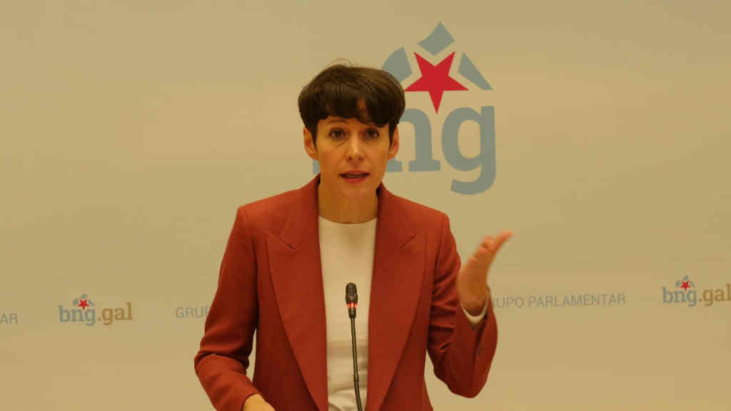 Ana Pontón, portavoz nacional do BNG (Nos Diario).