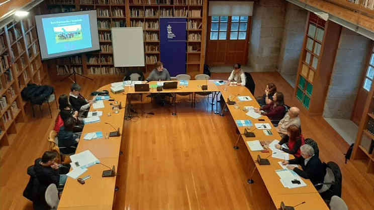 Acto na Biblioteca do Consello da Cultura Galega (CCG)