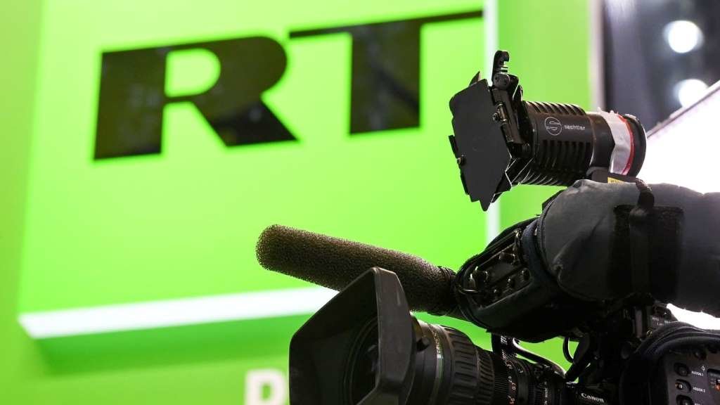 Russia Today xa non pode utilizar en Europa as principais canles e plataformas de difusión (Foto: RT).