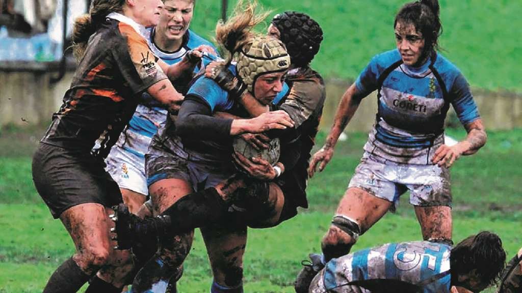 Disciplinas como o rugby 7, no que a Galiza gañou o título Estatal en 2018, tamén deparan moitas alegrías á afección (Foto: Nós Diario).