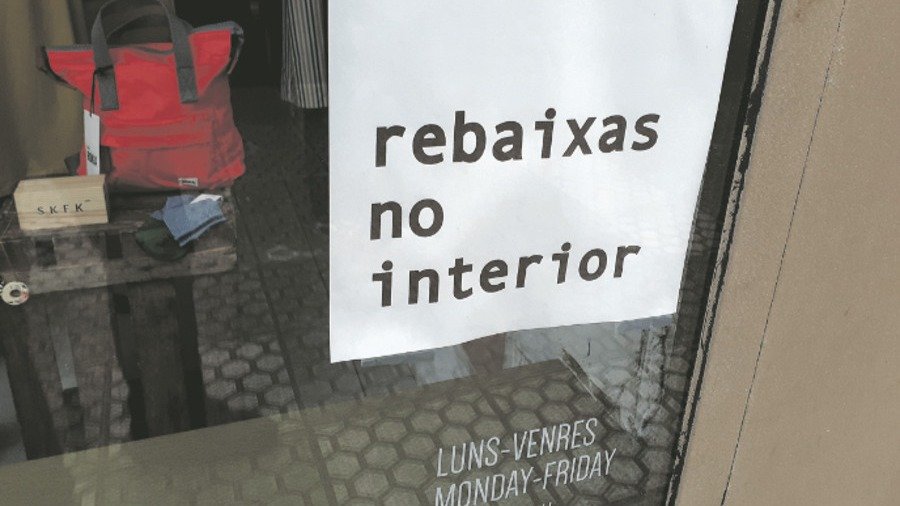 #comercio #rebaixas #venda #vendas #prezos #ipc #fechamento #feche (Foto: Rioboo Prada)