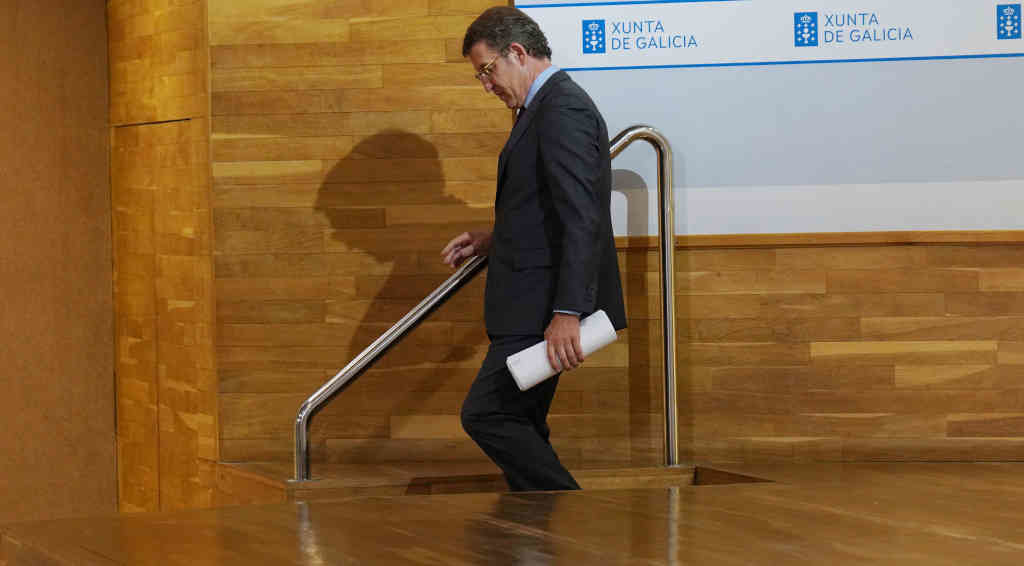 Alberto Núñez Feixoo presidiu esta semana o seu último Consello da Xunta da Galiza. (Álvaro Ballesteros / Europa Press)