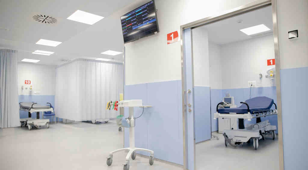 O Hospital Povisa, en Vigo, de capital norteamericano, acolle derivacións do sistema sanitario galego. (Foto: Europa Press)
