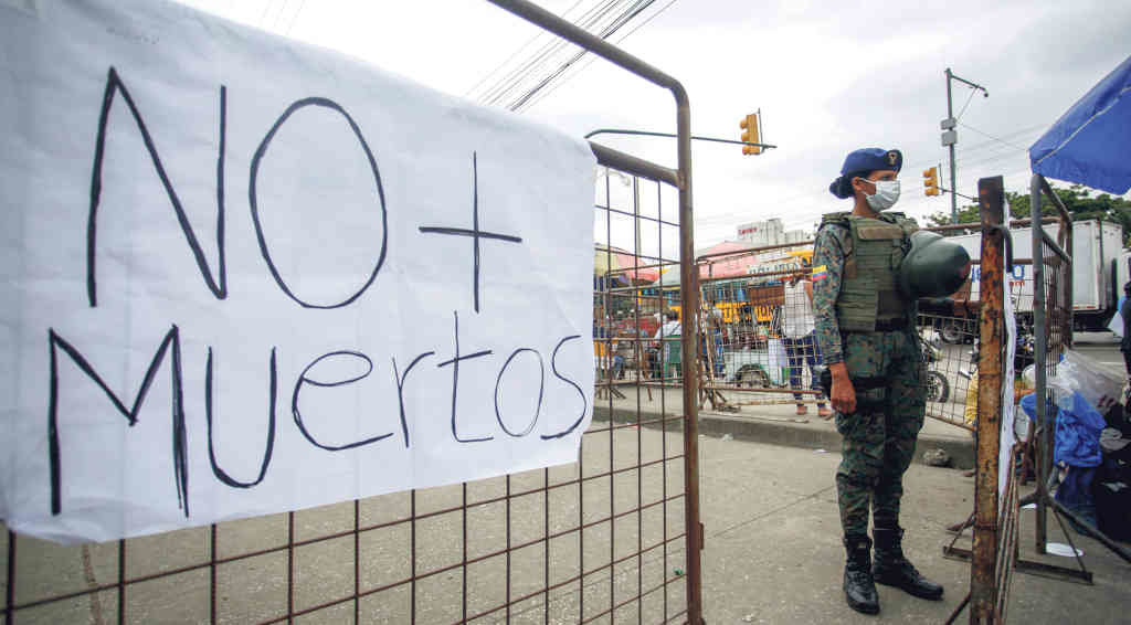 Máis de 400 presos faleceron nos centros penitenciarios do Ecuador desde 2020 a causa das disputas entre bandas. (Foto:  Juan Diego Montenegro / dpa)