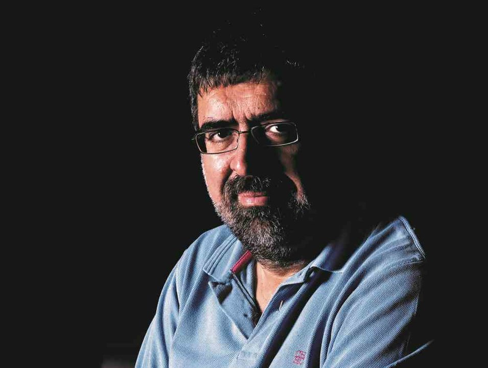 Xosé Ramón Pena, estudoso da literatura galega e narrador. (Foto: Santos-Díez)