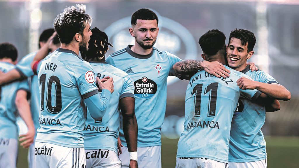 Os rapaces do filial celeste desexan concluír a tempada cun sorriso de cara á disputa dun 'play-off' do que Vigo é unha das sedes. (Foto: RC Celta).