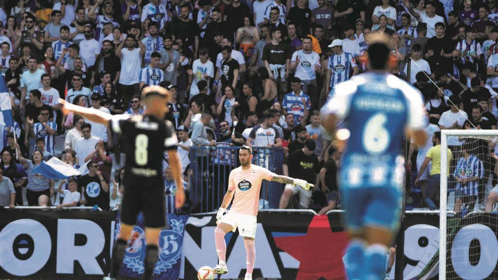 O Estadio de Riazor estará ateigado para un choque que suporá o sexto 'play-off' que disputa na súa carreira o gardameta Ian Mackay. (Foto: RC Deportivo).
