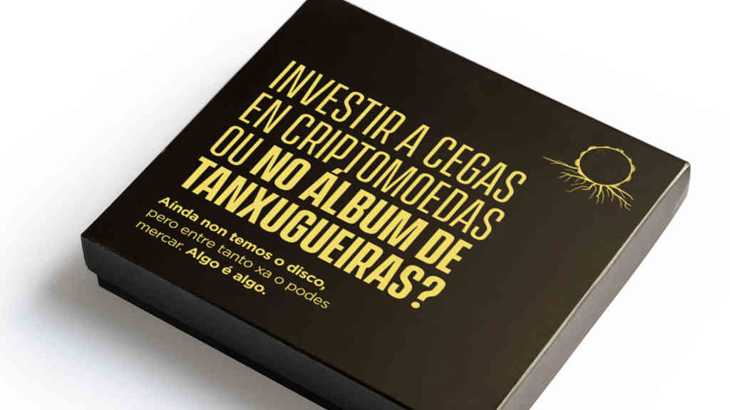 Campaña de prevenda do novo disco Tanxugueiras (Foto: Nós Diario)
