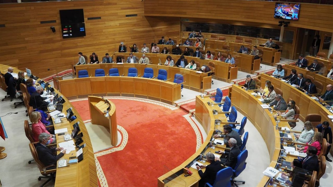 Parlamento da Galiza, nunha imaxe de arquivo. (Foto: Nós Diario)