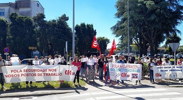 Concentración de CIG-Saúde esta sexta feira en Santiago de Compostela