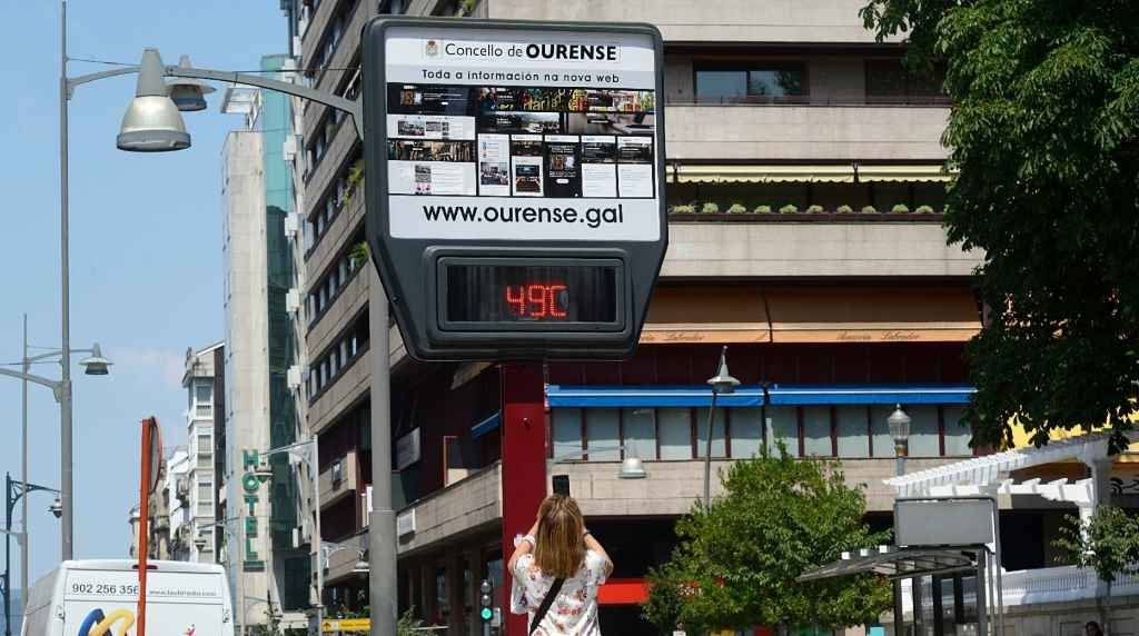 As altas temperaturas afectan toda Galiza. (Foto: Europa Press)