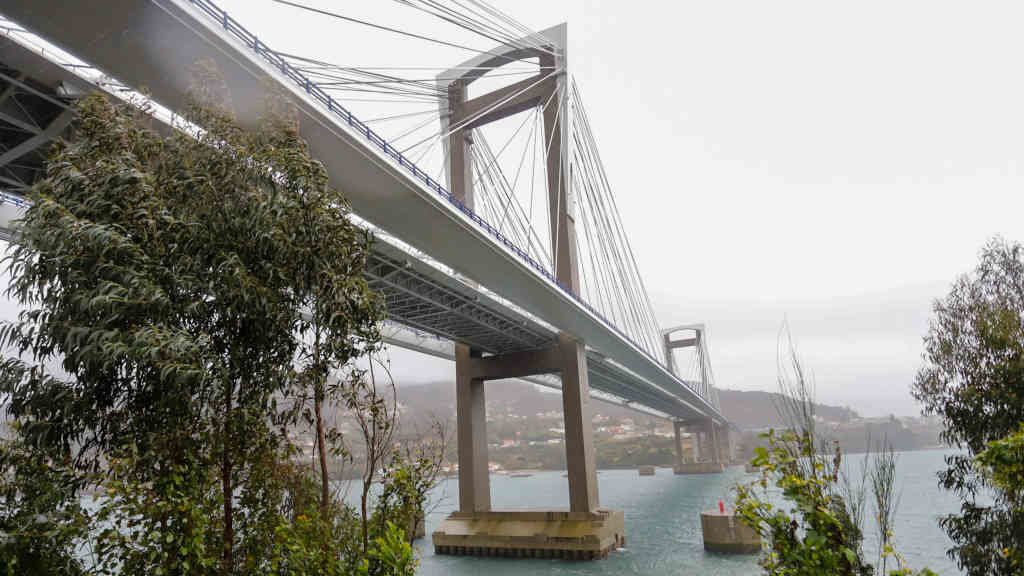 A Ponte de Rande, en Vigo, fai parte da autoestrada AP-9 (Foto: Marta Vázquez Rodríguez / Europa Press)