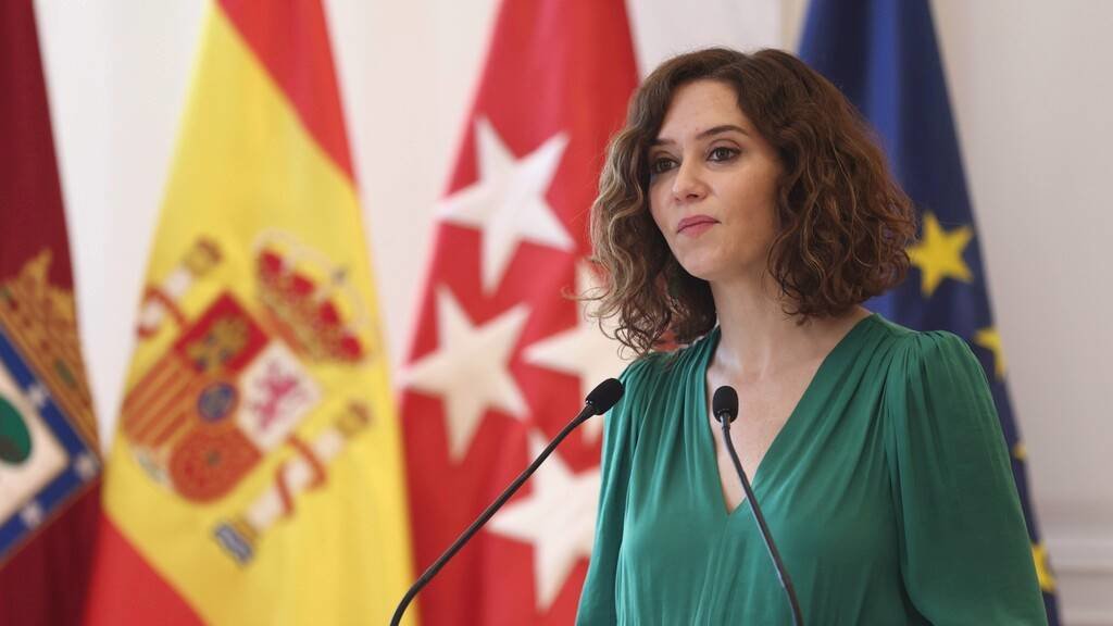 Isabel Díaz Ayuso, nun acto recente no Concello de Madrid. (Foto: Eduardo Parra / Europa Press)