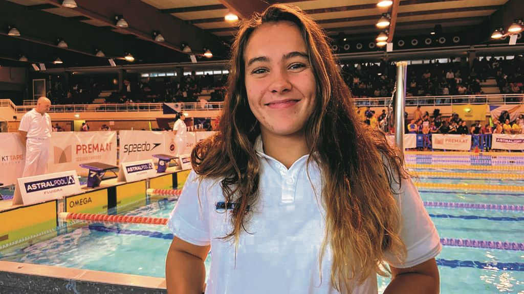 A nadadora do CN Arteixo continúa coa súa progresión (Foto: Fegan).