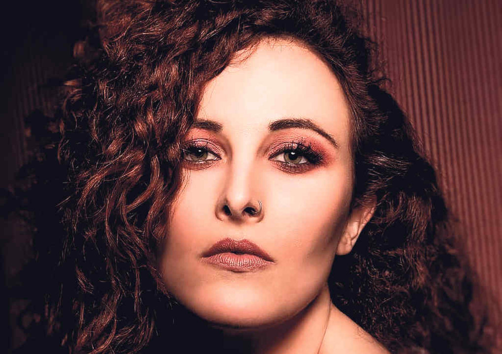 A actriz, xornalista e presentadora Rocío Barrio. (Foto: Edu Pereira).